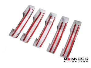 Ford Bronco Door Handle Cover Kit - 4 Door - Gloss Black - 5pc Kit - w/o button