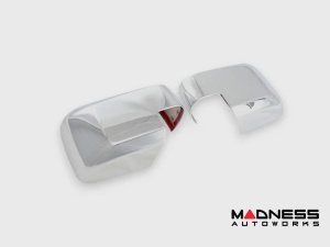 Ford Bronco Rear Mirror Cover Set -  Chrome Look
