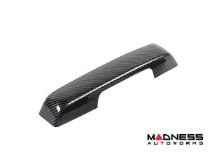 Ford Bronco Tailgate Handle Cover - Glossy Carbon - w/o Keyless Entry