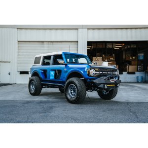 Ford Bronco Hardtop - Anderson Composites - 4 Door - Fiberglass - Textured White