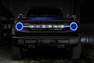 Ford Bronco Headlight Halo Kit - Front - ORACLE Lighting - ColorSHIFT(tm) - `21-`22