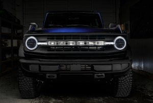 Ford Bronco Headlight Halo Kit - Front - ORACLE Lighting - ColorSHIFT(tm) - `21-`22