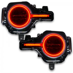 Ford Bronco Headlight Halo Kit - Front - ORACLE Lighting - ColorSHIFT - RGB - `21-`22