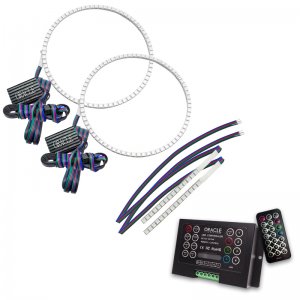 Ford Bronco Headlight Halo Kit - Front - ORACLE Lighting - ColorSHIFT - RGB - `21-`22