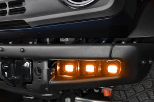 Ford Bronco Fog Light Kit - ORACLE Lighting - Triple LED - Amber - `21-`24