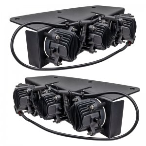 Ford Bronco Fog Light Kit - ORACLE Lighting - Triple LED - Amber - `21-`24