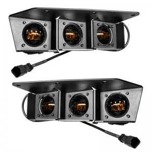 Ford Bronco Fog Light Kit - ORACLE Lighting - Triple LED - Amber - `21-`24