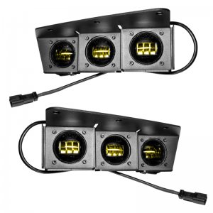 Ford Bronco Fog Light Kit - ORACLE Lighting - Triple LED - Yellow - `21-`24