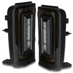 Ford Bronco LED Tail Lights - Rear - ORACLE Lighting - Flush Style, Tinted Lens, Black Series - Black - `21-`23