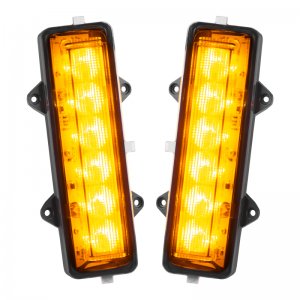 Ford Bronco LED Tail Lights - Rear - ORACLE Lighting - Dual Function Reverse - Amber/White - `21-`23