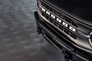 Ford Bronco Bumper Bull Bar - Front - DV8 Offroad - Factory Modular - `21-`22