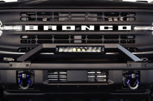Ford Bronco Bumper Bull Bar - Front - DV8 Offroad - Factory Modular - `21-`22
