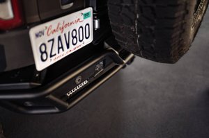 Ford Bronco License Plate Relocation Bracket - Rear - DV8 Offroad - `21-`23