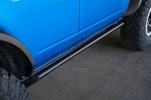 Ford Bronco Rock Sliders - DV8 Offroad - FS-15 Series - Black - `21-`22