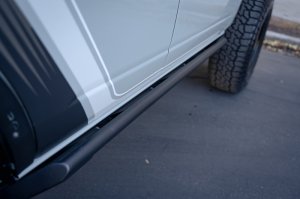 Ford Bronco Rock Sliders - DV8 Offroad - FS-15 Series - Black - `21-`22