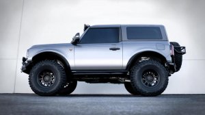 Ford Bronco Side Steps - DV8 Offroad - OE Plus - Black - `21-`23