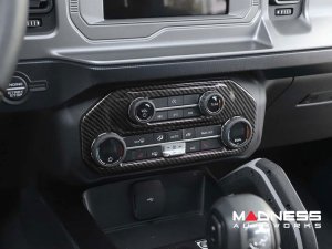Ford Bronco Air Conditioning Switch Panel Cover - Carbon Fiber