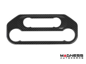 Ford Bronco Air Conditioning Switch Panel Cover - Carbon Fiber