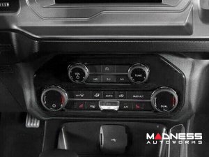 Ford Bronco Air Conditioning Switch Panel Cover - Gloss Black