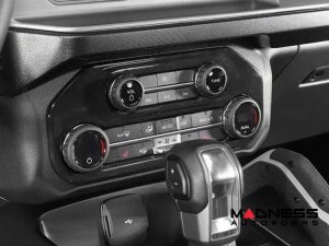 Ford Bronco Air Conditioning Switch Panel Cover - Gloss Black