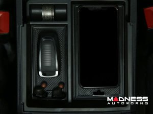 Ford Bronco Center Console Armrest Storage Box - Upper Tray w/ ABS Silicone Pad