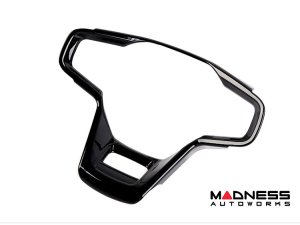 Ford Bronco Steering Wheel Trim Cover - Gloss Black