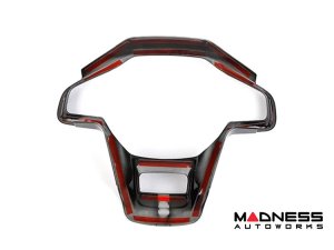 Ford Bronco Steering Wheel Trim Cover - Gloss Black