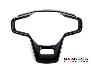 Ford Bronco Steering Wheel Trim Cover - Gloss Black