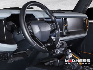 Ford Bronco Steering Wheel Trim Cover - Gloss Black Ford Bronco Steering Wheel Trim Cover - Gloss Black