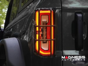 Ford Bronco Tail Light Cover Armor - Set of 2  - Textured Black