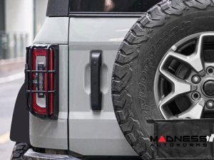 Ford Bronco Tail Light Cover Armor - Set of 2  - Textured Black