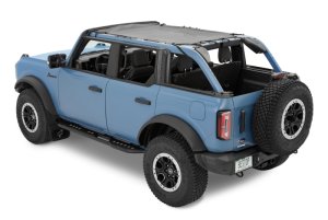 Ford Bronco Bikini Tops - Bestop - Mesh Safari Bimini - `21-`27