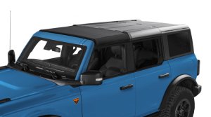 Ford Bronco Soft Top - Bestop - Sunrider For Hardtop - Premium Black Twill - `21-`27
