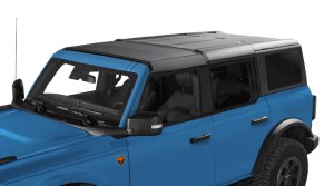Ford Bronco Soft Top - Bestop - Sunrider For Hardtop - Black Diamond - `21-`27