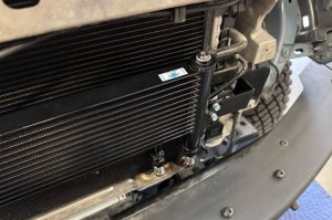 Ford Bronco Transmission Oil Cooler Kit - Front - CSF - External, 2.7L EcoBoost, CNC Billet Machined Plate - `21-`27