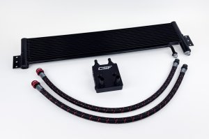 Ford Bronco Transmission Oil Cooler Kit - Front - CSF - External, 2.7L EcoBoost, CNC Billet Machined Plate - `21-`27