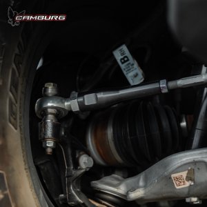 Ford Bronco Steering Tie Rod End Kit - Camburg - Heim Steering Upgrade Kit - Black - `21-`24