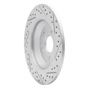 Ford Bronco Sport Brake Rotor (1) - Rear Left - DFC - Drilled & Slotted Geoperformance - `16-`26