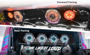 Ford Bronco Overhead Soundbar System - DS18 - w/o Speakers - `21-`25