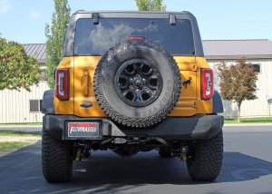 Ford Bronco Performance Exhaust - Rear - Flowmaster - Flow FX Cat-Back, Dual Out Rear Exit - Black - `21-`26