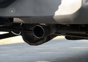 Ford Bronco Performance Exhaust - Rear - Flowmaster - Flow FX Cat-Back, Dual Out Rear Exit - Black - `21-`26