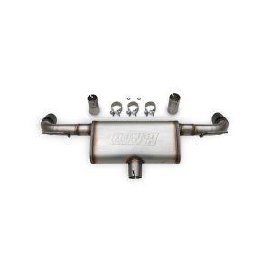 Ford Bronco Sport Performance Exhaust - Rear - Flowmaster - Flow FX Axle-Back - Black - `21-`25