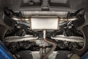 Ford Bronco Sport Performance Exhaust - Rear - Flowmaster - Flow FX Axle-Back - Black - `21-`25