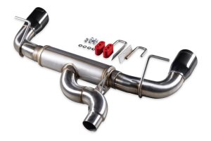Ford Bronco Performance Exhaust - Rear - Flowmaster - Signature Series Axle-Back - Black chrome - `21-`26