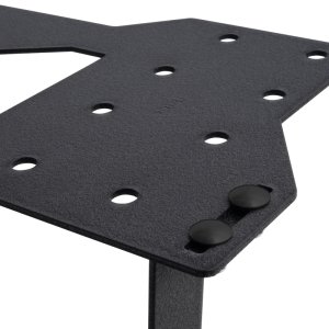 Ford Bronco Compressor Mount Bracket - Injen - AC1001 - Wrinkle Black - `21-`23