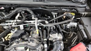 Ford Bronco Oil Separator - PCV Side - J&L - 3.0 - Black Anodized - 2025+