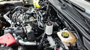 Ford Bronco Oil Separator - J&L - 3.0 PCV Side - Clear Anodized - 2025+