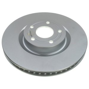 Ford Bronco Sport Brake Rotor (1) - Front - PowerStop - Evolution Coated (Genuine GEOMET 360 Fully Coated) - Silver - 2021