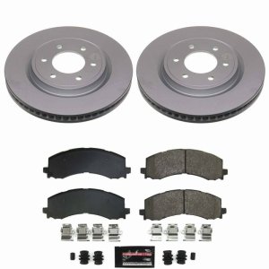 Ford Bronco Brake Kit - Front - PowerStop - Z23 Coated - `22-`25