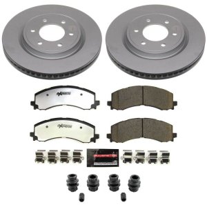 Ford Bronco Brake Kit - Front - PowerStop - Z36 Coated Truck & Tow - `22-`25